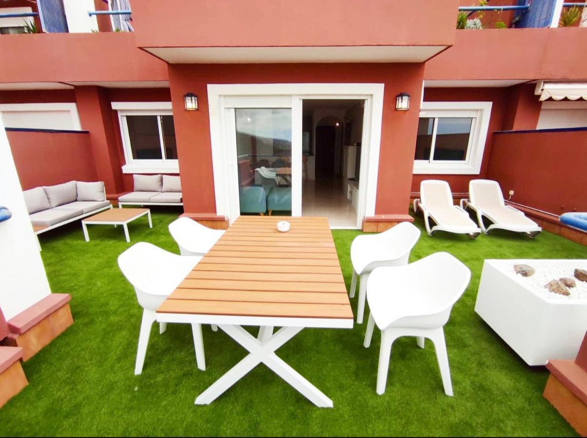 Ferienwohnung Wonderful View, Huge Terrace Solarium, Private Parking Costa Adeje  Exterior foto