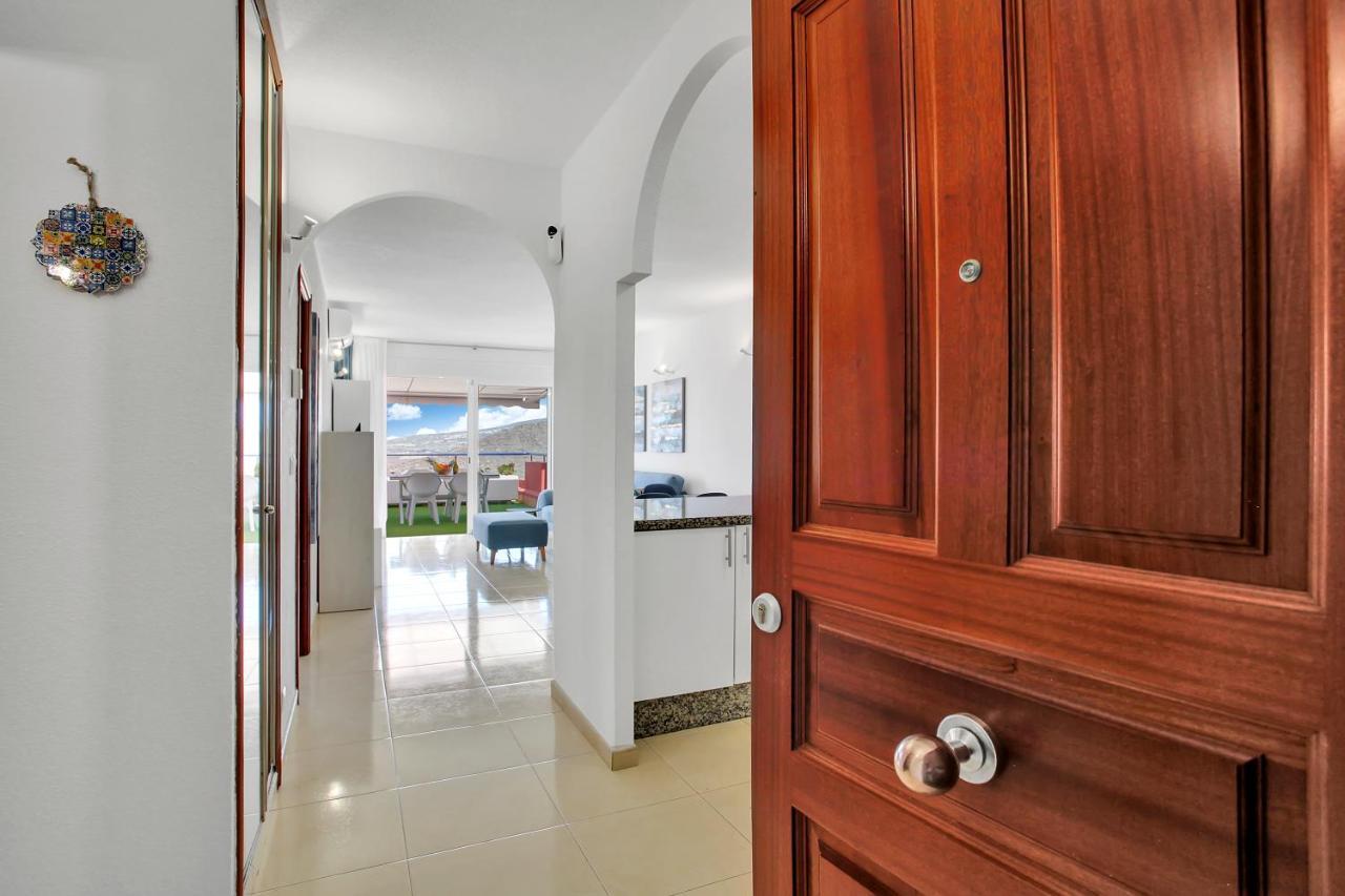 Ferienwohnung Wonderful View, Huge Terrace Solarium, Private Parking Costa Adeje  Exterior foto