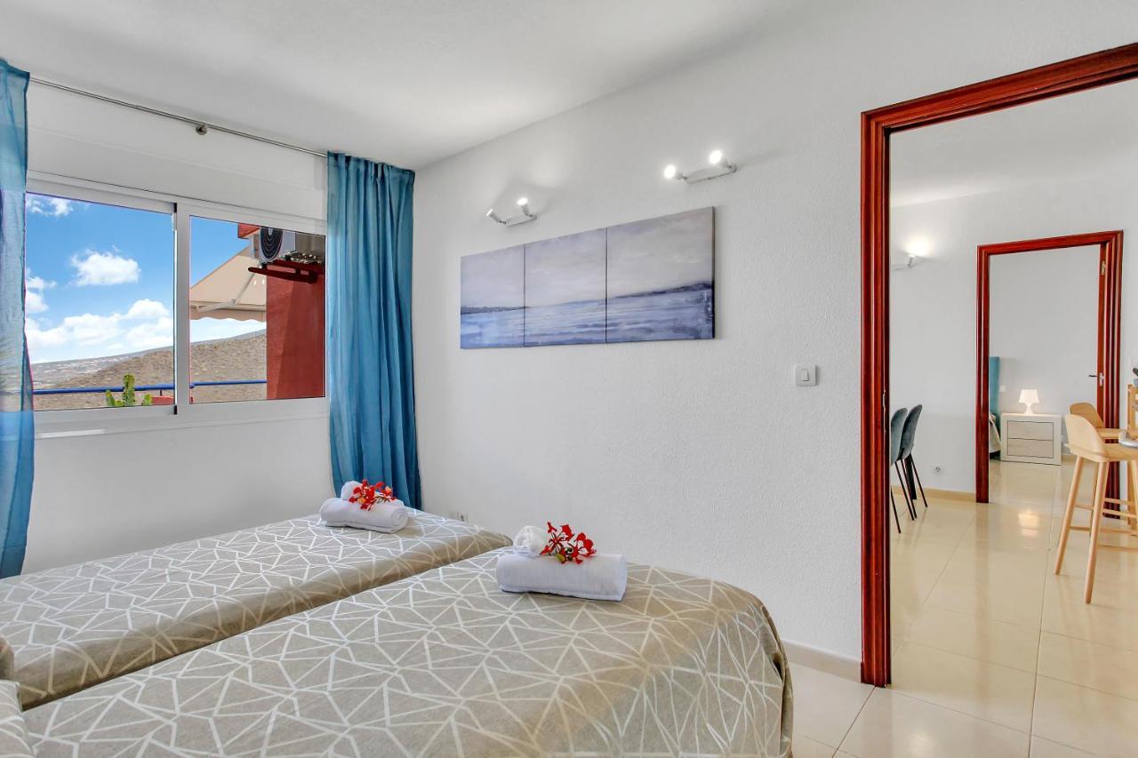 Ferienwohnung Wonderful View, Huge Terrace Solarium, Private Parking Costa Adeje  Exterior foto