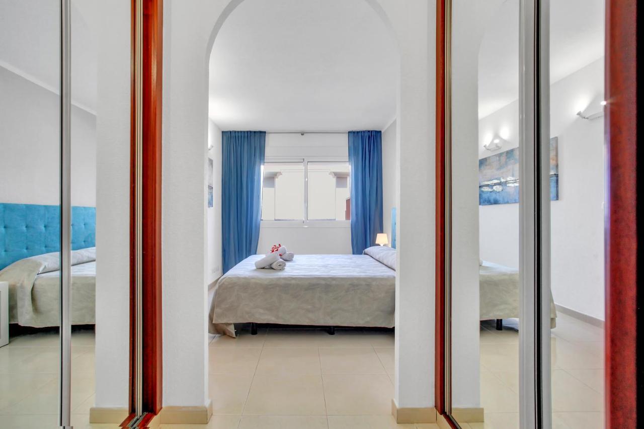 Ferienwohnung Wonderful View, Huge Terrace Solarium, Private Parking Costa Adeje  Exterior foto