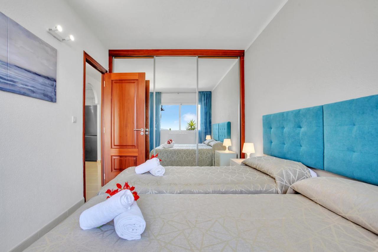 Ferienwohnung Wonderful View, Huge Terrace Solarium, Private Parking Costa Adeje  Exterior foto